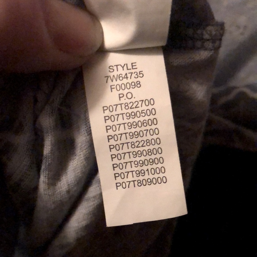 ๐งLucky Brand Light blue patterned Peasant Top - Picture 9 of 10
